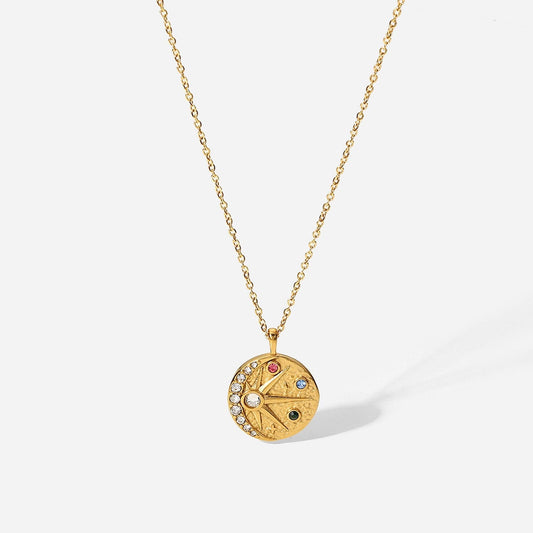 Sun and Moon Necklace