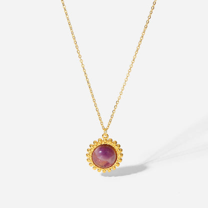 Sun Pendant Necklace