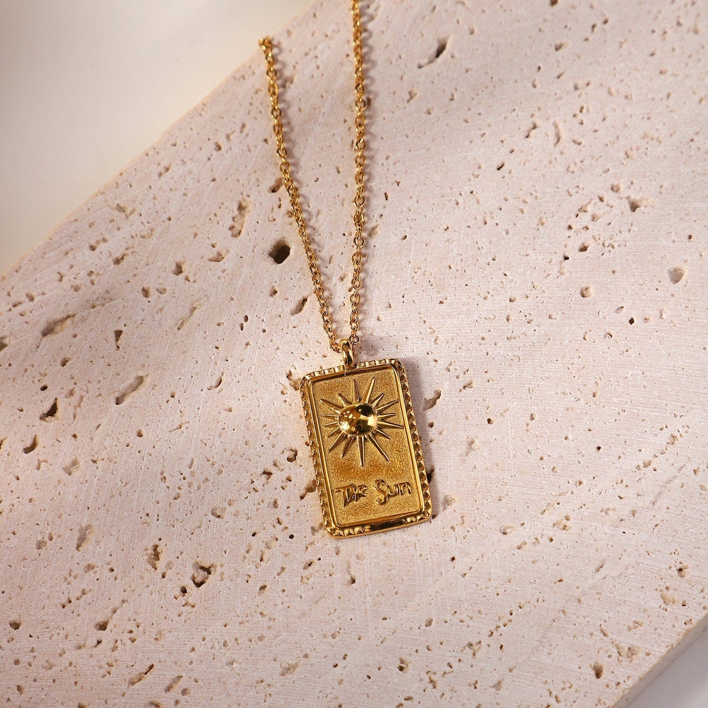 Sun Pendant Necklace