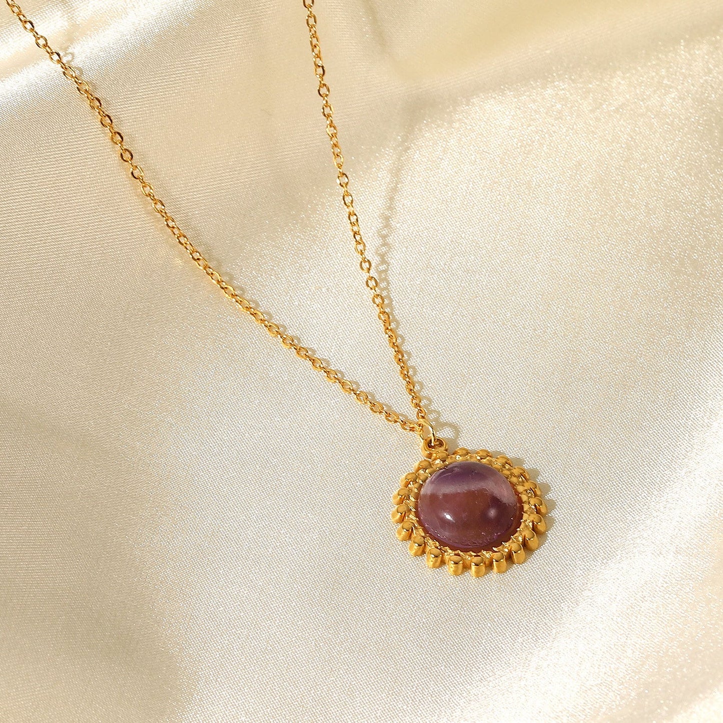 Sun Pendant Necklace
