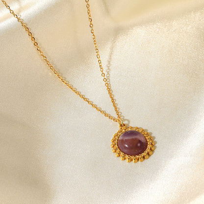Sun Pendant Necklace