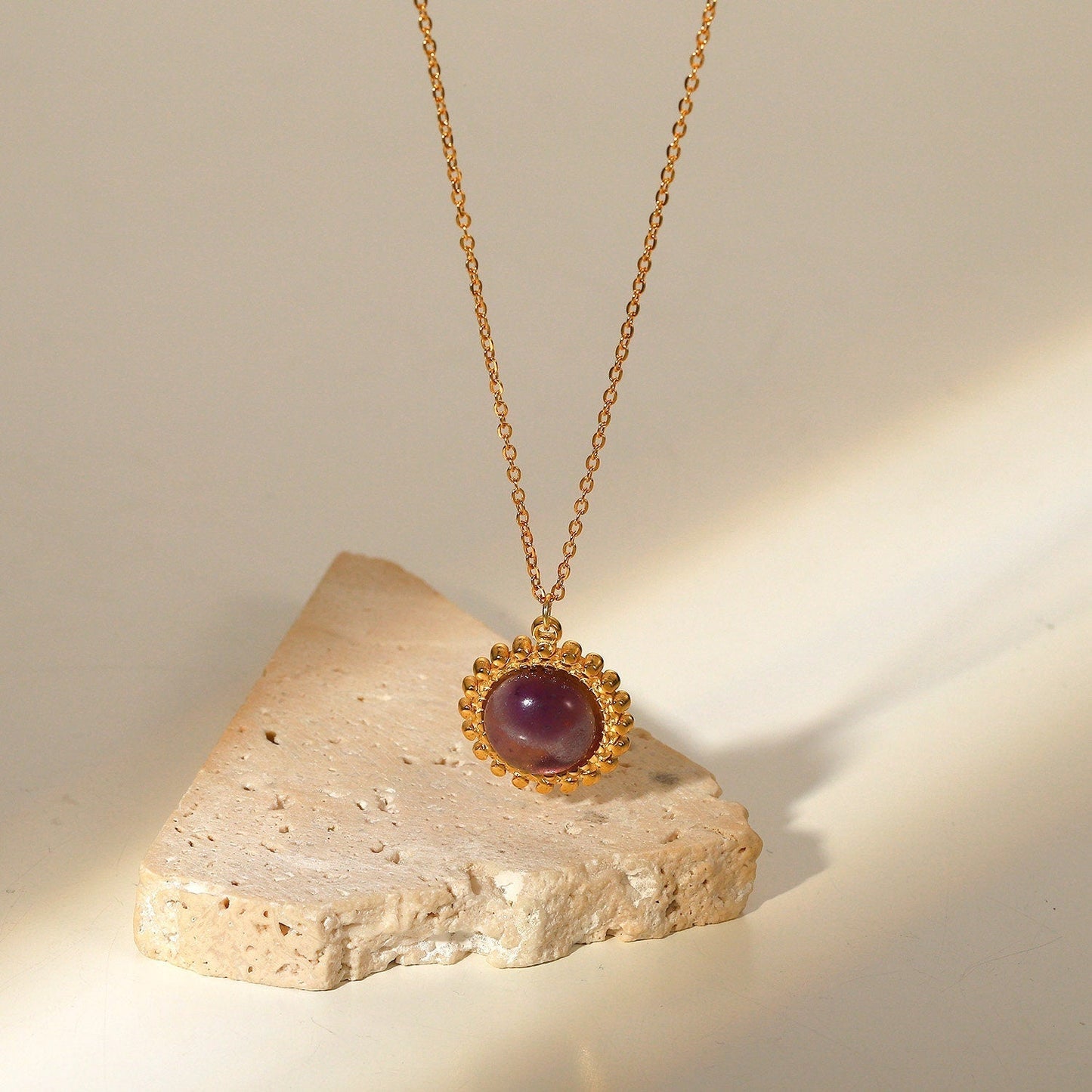 Sun Pendant Necklace