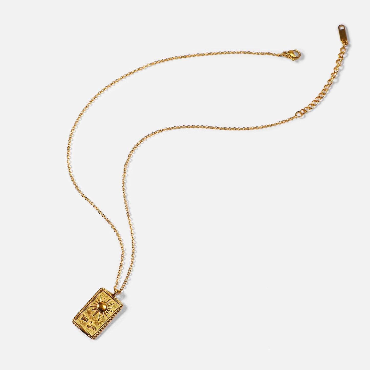 Sun Pendant Necklace