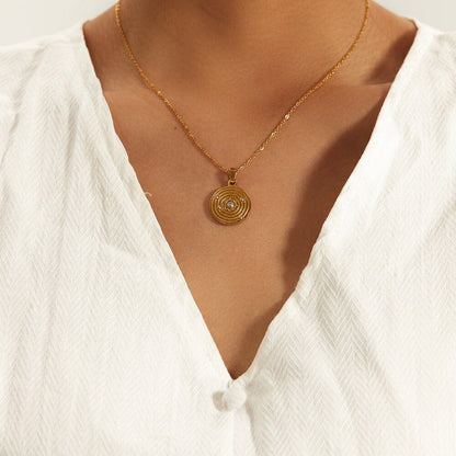 Sun Pendant Necklace