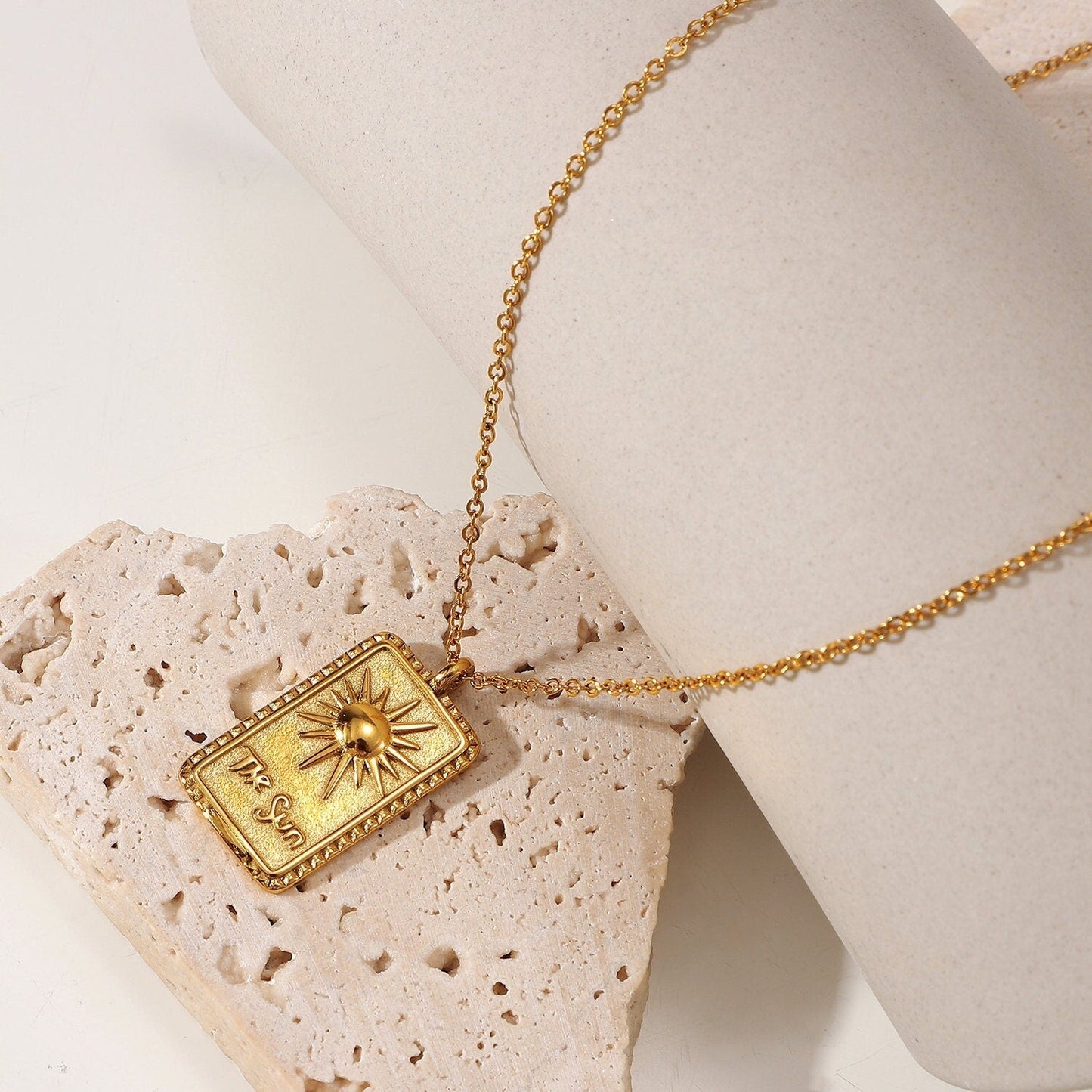 Sun Pendant Necklace
