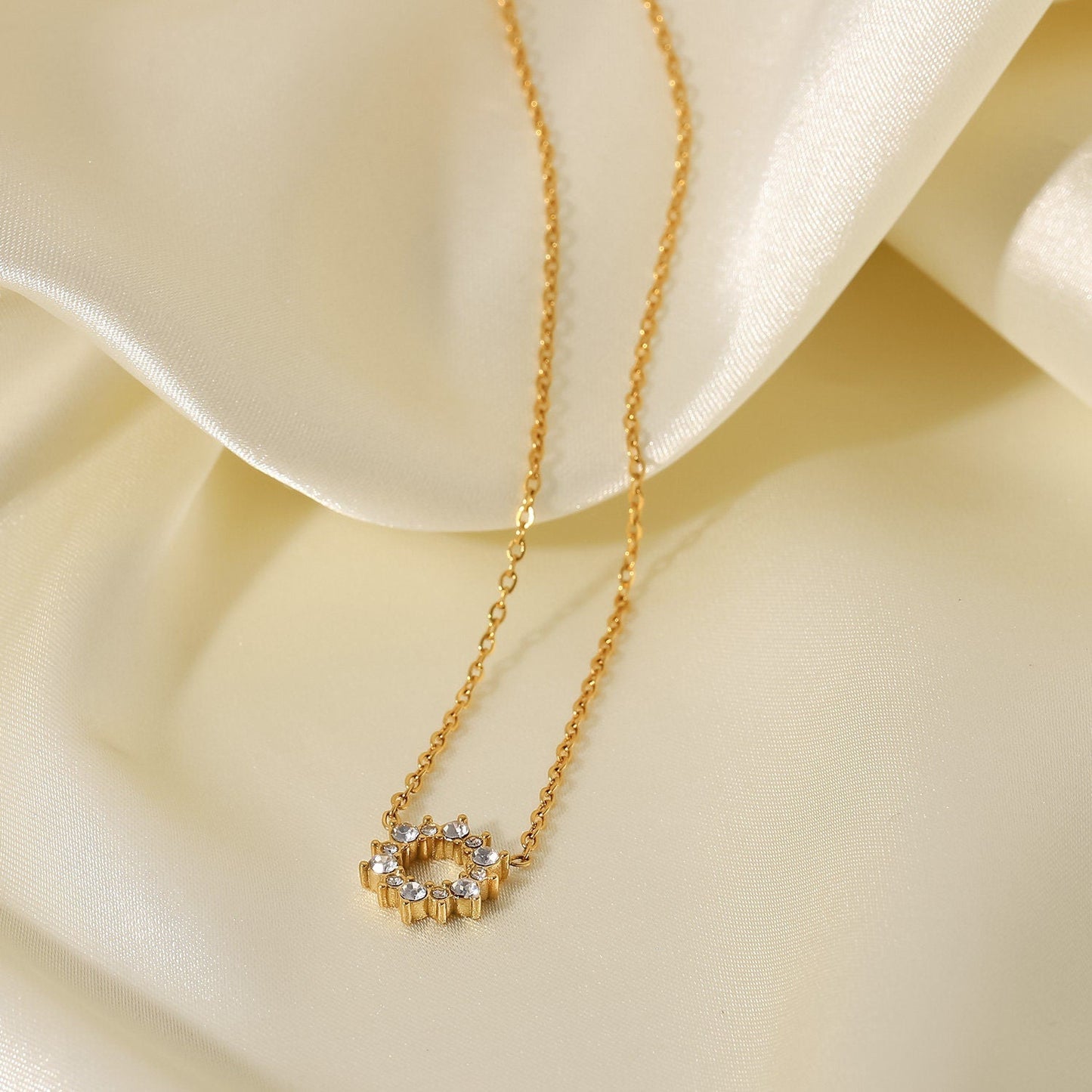 Sun Pendant Necklace