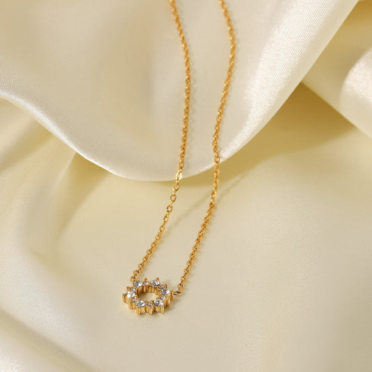 Sun Pendant Necklace