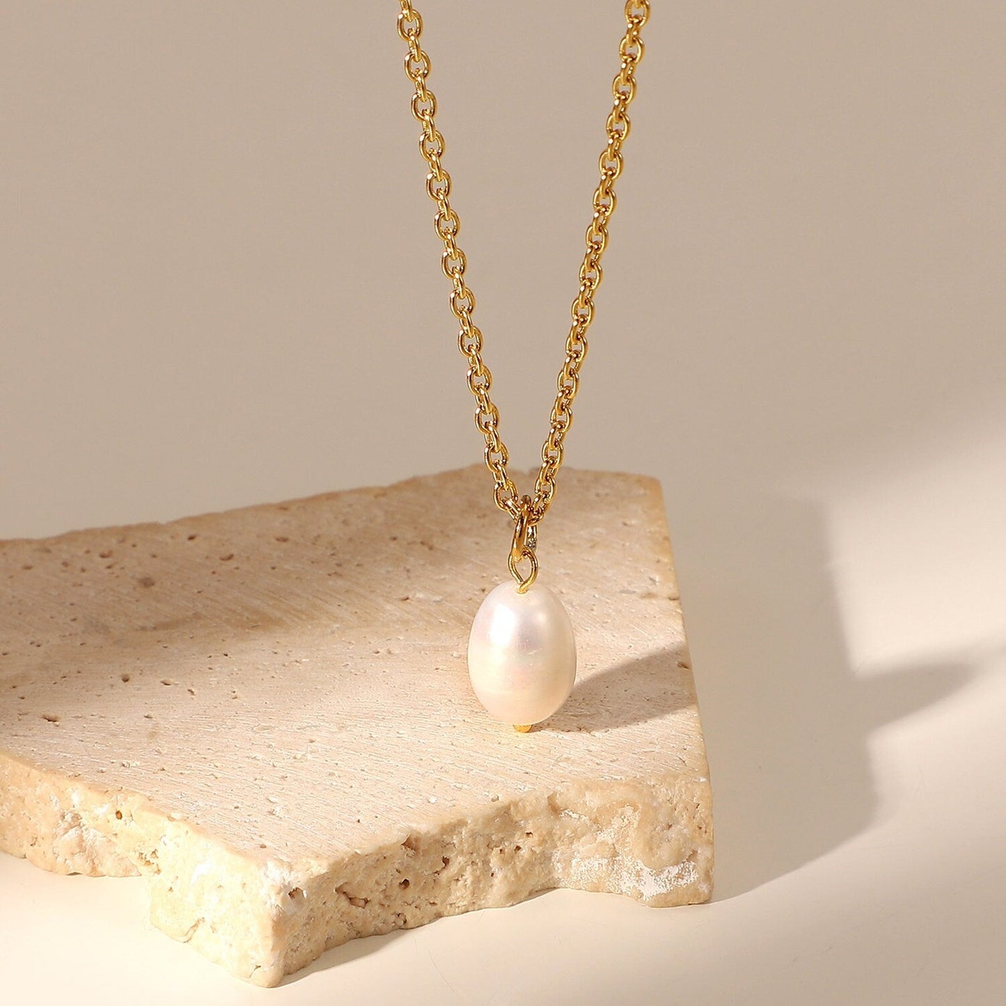 Tiny Pearl Necklace