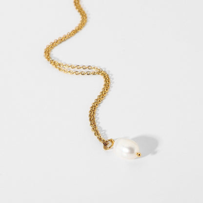 Tiny Pearl Necklace