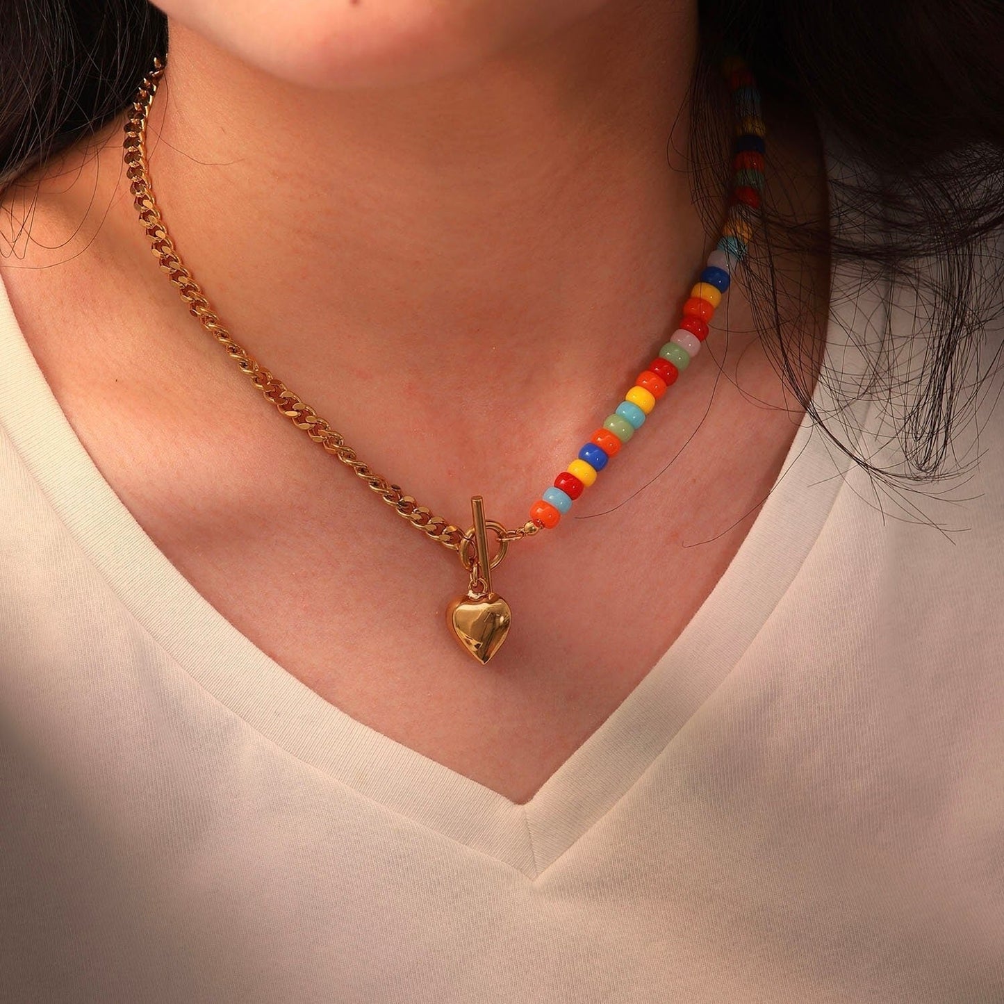 Y2K Beaded Necklace
