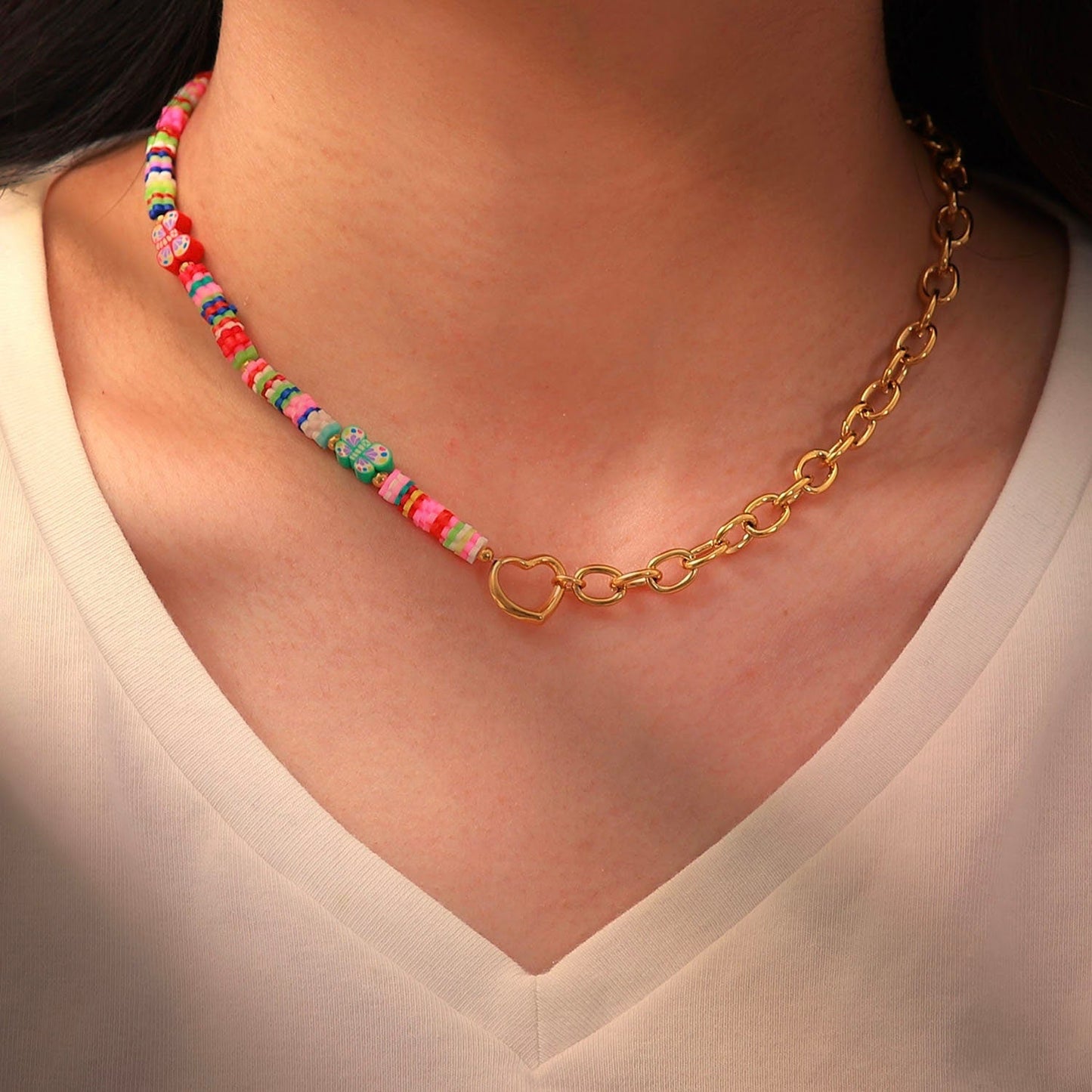 Y2K Beaded Necklace